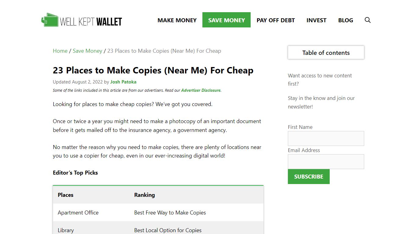 23 Places to Make Cheap Copies in 2022 (Near Me) - Well Kept Wallet